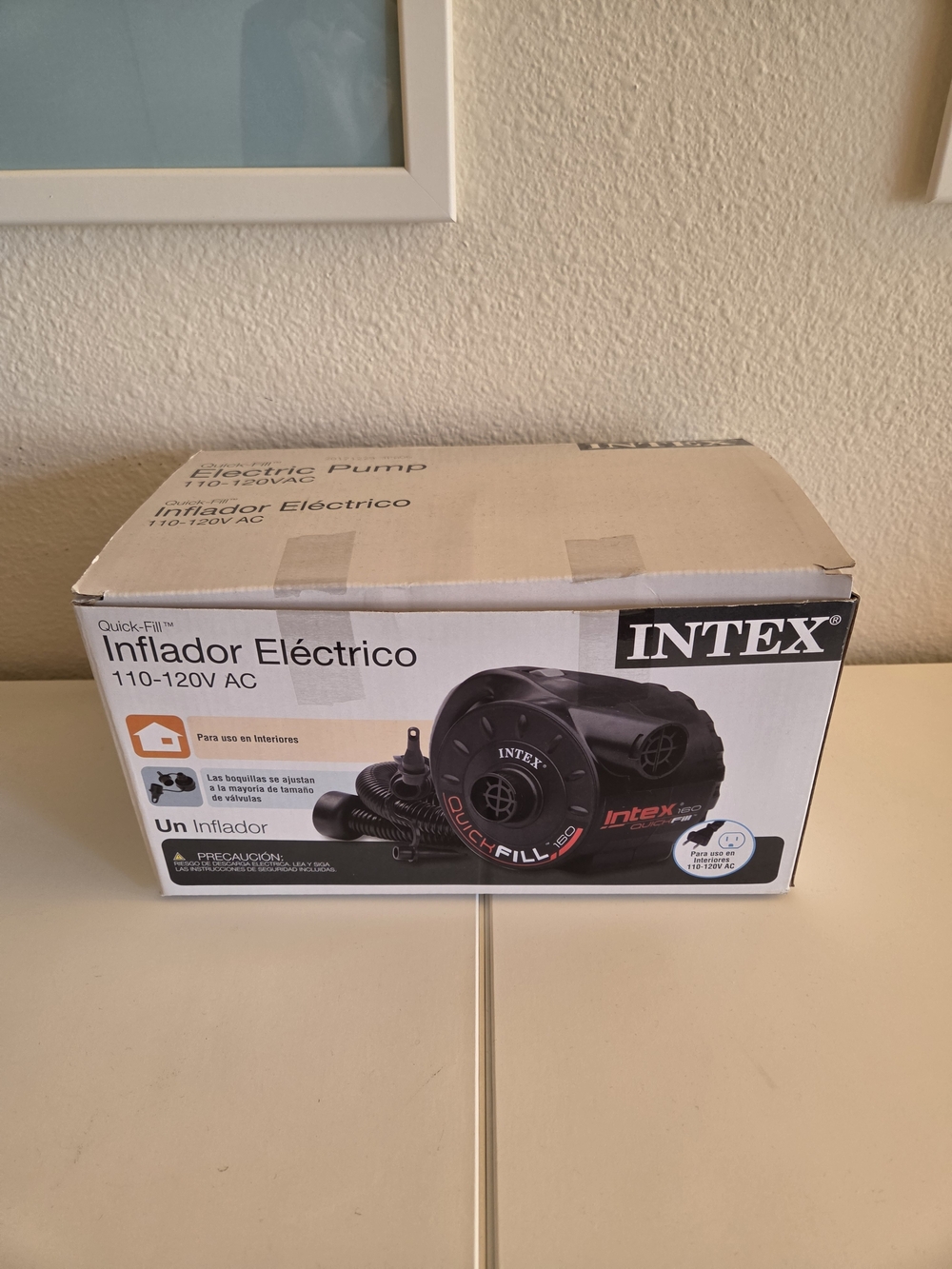 Intex Quick-Fill Electric Pump - Black